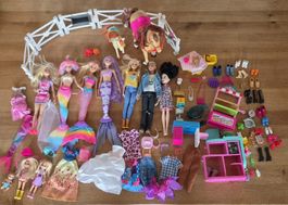 Barbie & Chelsea  Mega-Set mit Pferden und Meerjungfrauen