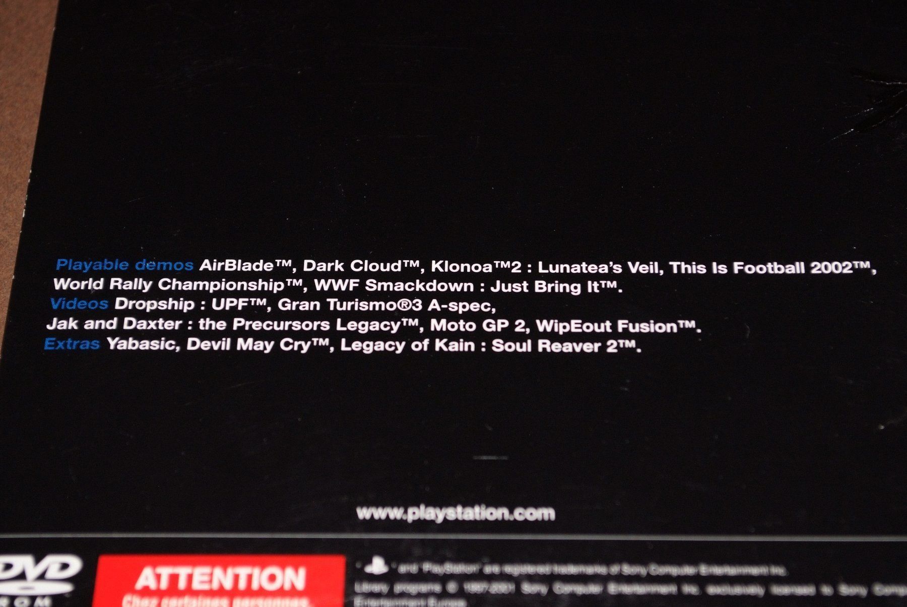 Sony Giochi: PS2 Demo Disk #Klonoa: Lunatea's Veil #Dark Cloud – Usato da Aarau venduto da Pearlz