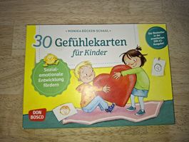 Gefühlekarten für Kinder 30 Stück neuwertig