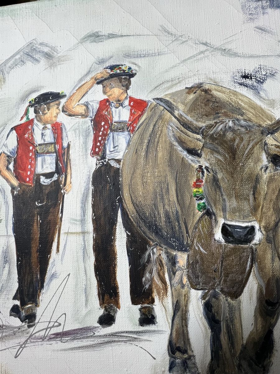 Dipinti: Original von Silvia Bühler- Schweizer Kunst – Usato da Urnäsch venduto da Ursjack 1