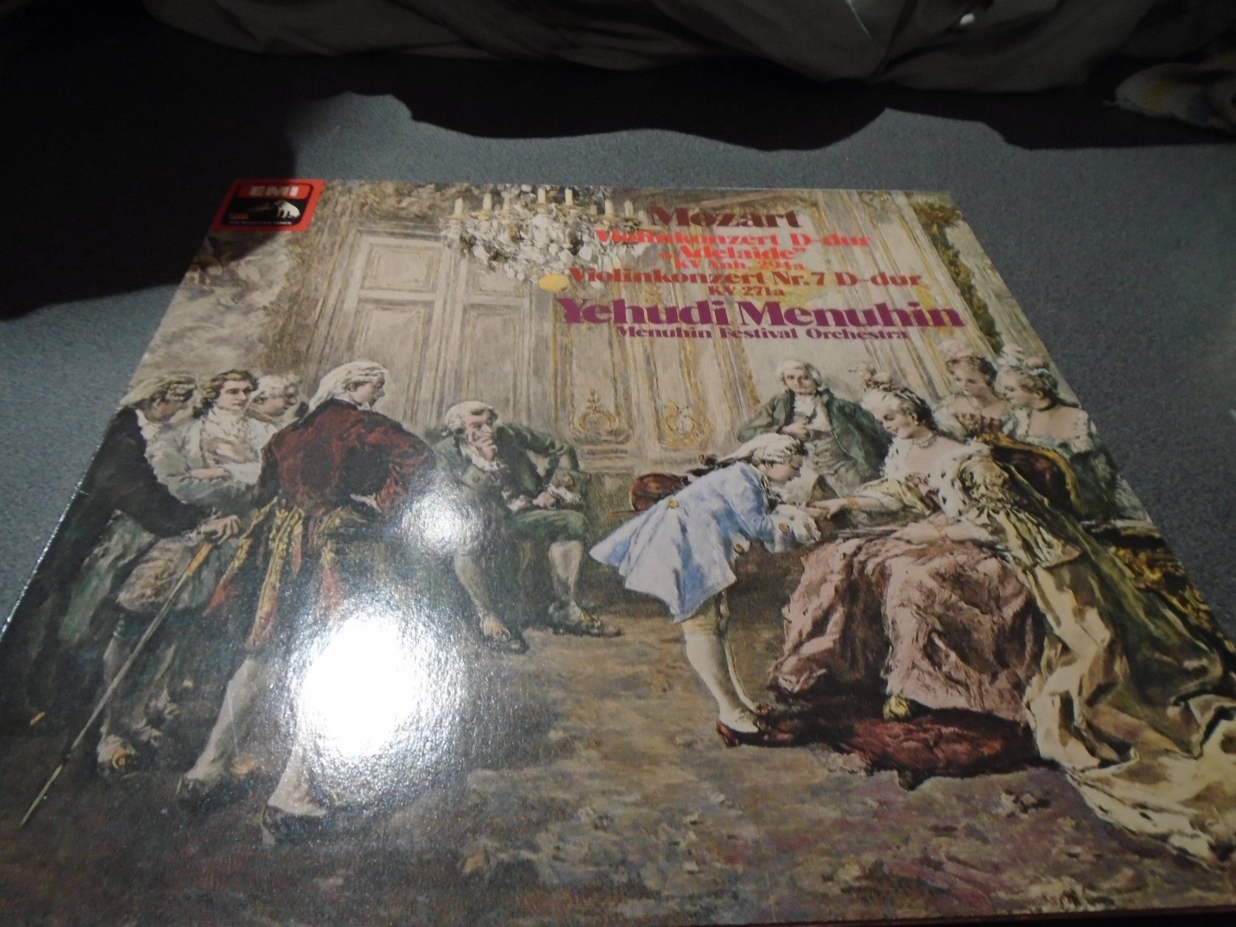 Schallplatten: Schallplatte Mozart Violinkonzert D-dur "Adelaide" – Gebraucht aus Zürich von abraxas1291