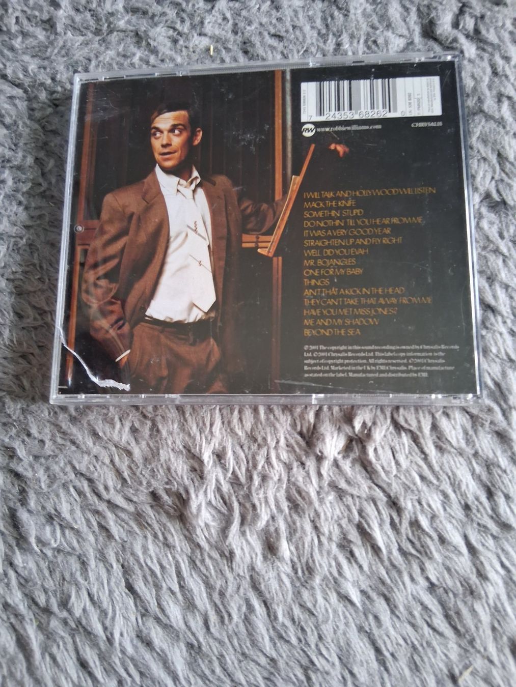 CD: ROBBIE WILLIAMS      SWING WHEN YOU'RE WINNING     CD – Usato da Wetzikon ZH venduto da Ramones01 1