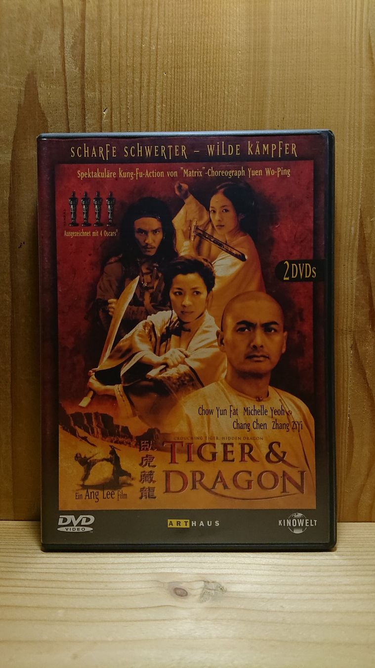 Tutti i DVDs: TIGER & DRAGON DVD mit Chow Yun-Fat – Usato da Wilderswil venduto da Exebub