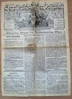 Antikes Genossenschaftliches Volksblatt von 1902 Zeitung