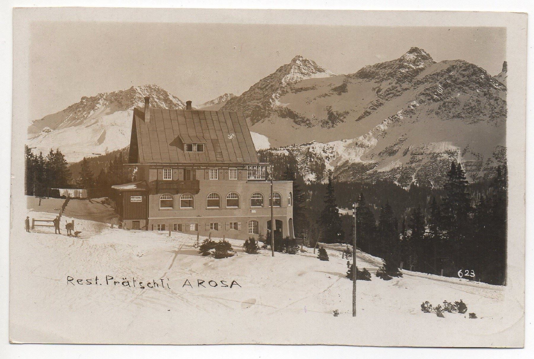Ansichtskarten: AROSA Restaurant Prätschli – Gebraucht aus Jona von philajona
