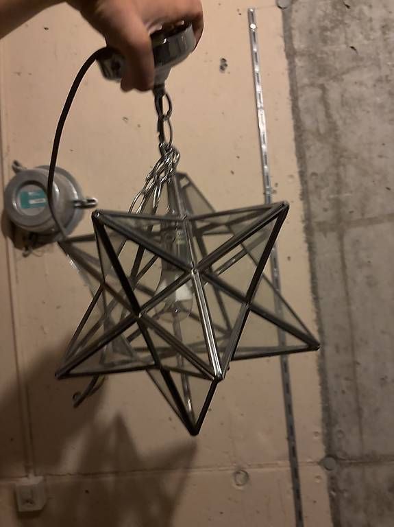 Lampes: Aussenleuchte Stern – D'occasion à Hütten par oscardohr 1