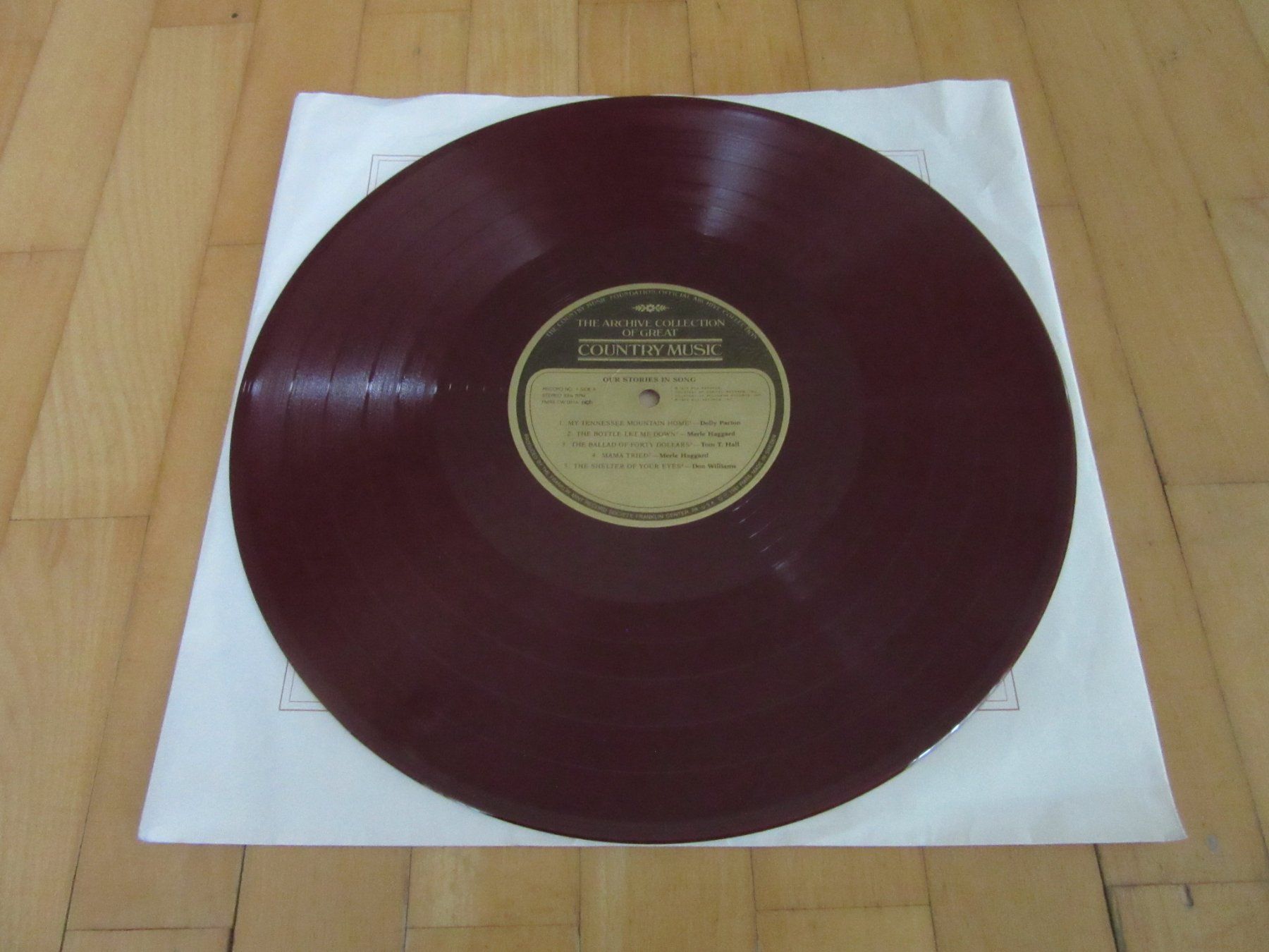 Schallplatten: Box-Set mit 4 Langspielplatten "OUR STORIES IN SONG" – Gebraucht aus Degersheim von Tforelle 3