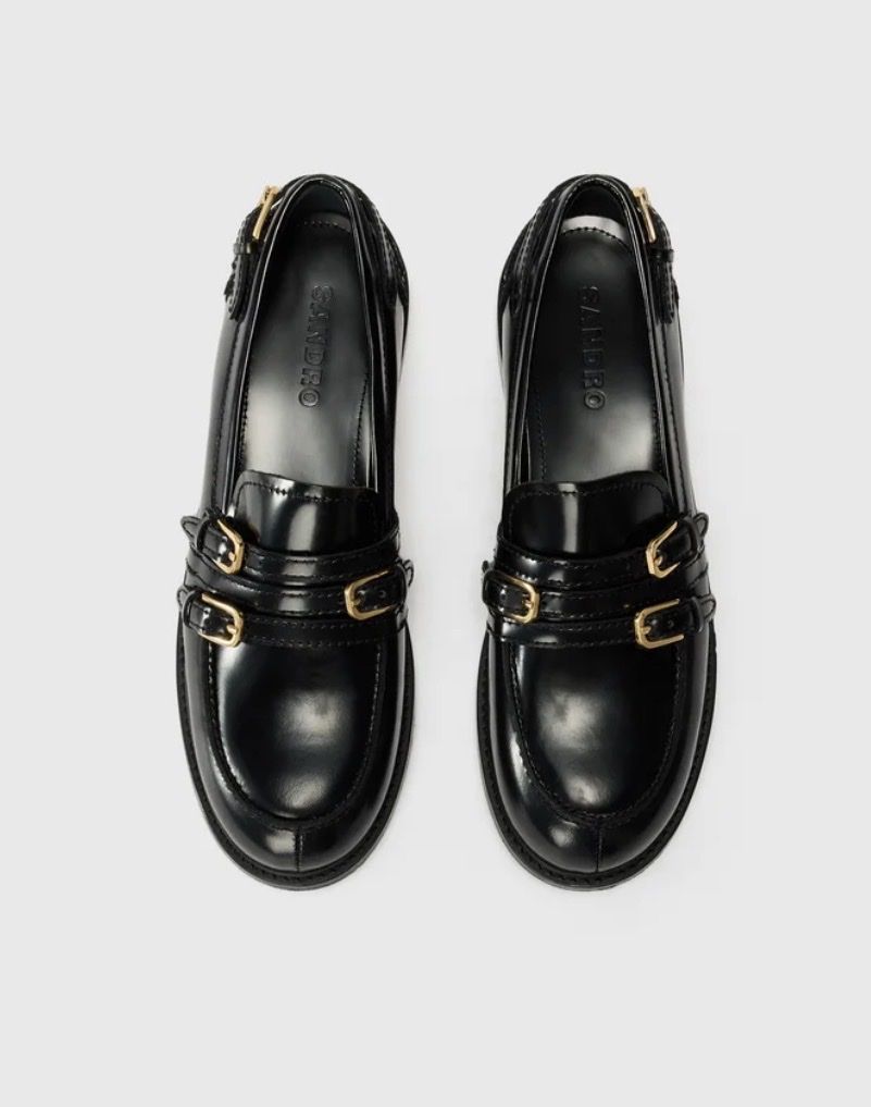 Sandro Scarpe da donna: Sandro Leder Loafer aus Glattleder Gr. 38 – Nuovo (secondo la descrizione) da Altendorf venduto da PiaLang 6