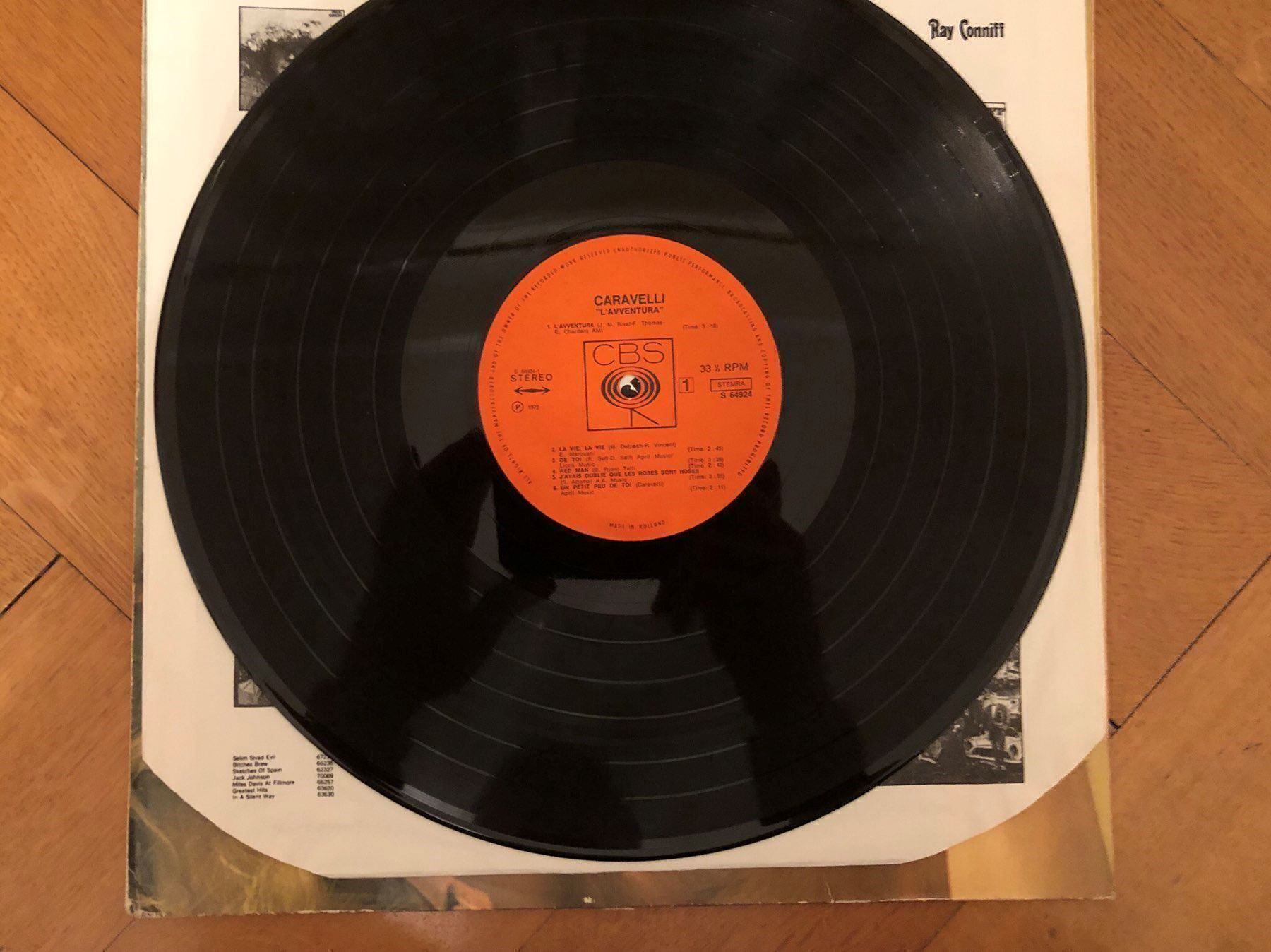 Dischi in vinile: LP. Caravelli. L‘Avventura – Usato da Basel venduto da Cambes 2