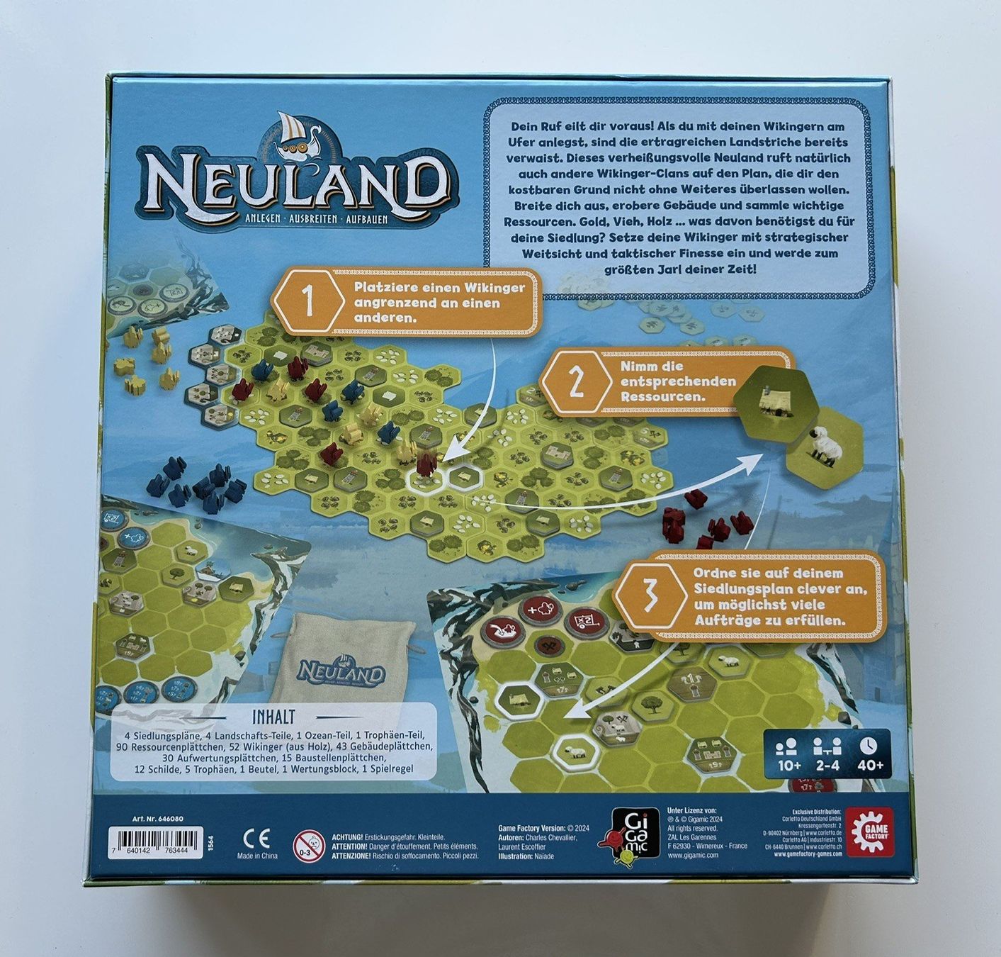Giochi: Brettspiel "Neuland" - Game Factory – Nuovo (secondo la descrizione) da Baar venduto da WhatTheFunk01 1