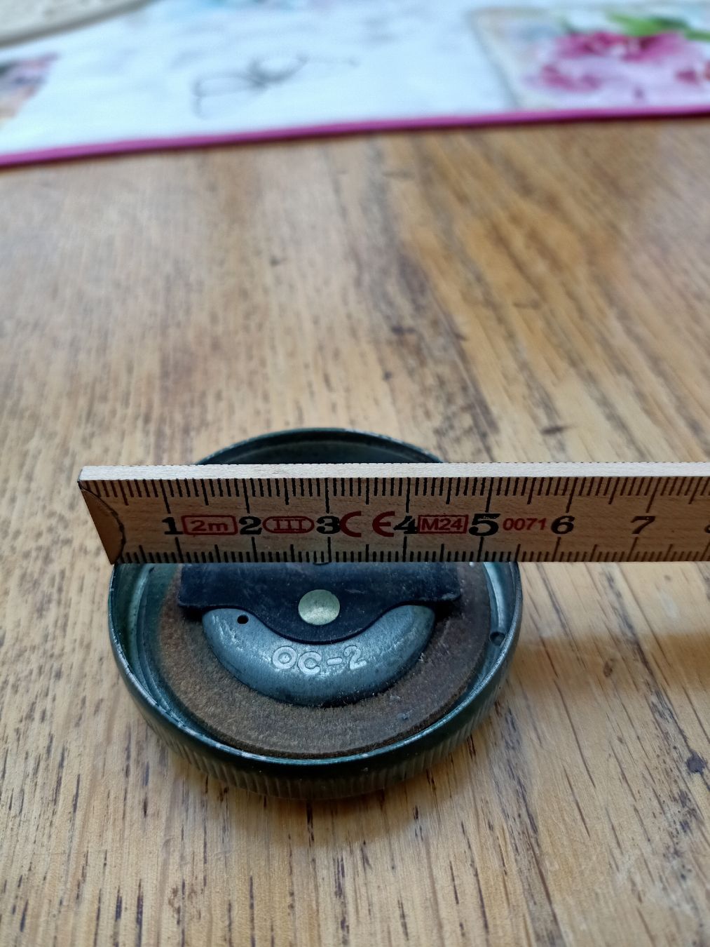 Sonstiges Fahrzeugzubehör: Vintage Original Tankdeckel Oldtimer AC England OC-2 – Gebraucht aus Flamatt von Marpou 2