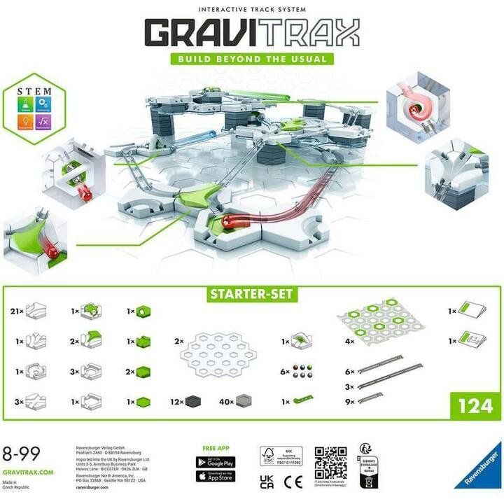 Kit di costruzioni: Gravitrax Starter-Set - interaktives Kugelbahnsystem! – Usato da Zürich venduto da Florence2012 2