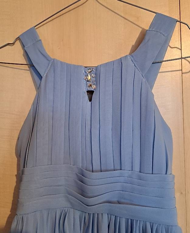 Kleider & Röcke: Sehr schönes Mädchen Kleid hellblau ca. Gr. 128/134 – Gebraucht aus Märwil von SchmidC14 2