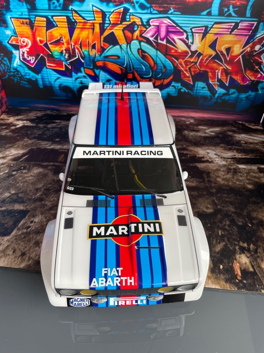 Tamiya RC Kits de montage: Tamiya Fiat 131 Abarth Martini – Neuf (Voir description) à Uznach par nightcrawler 7