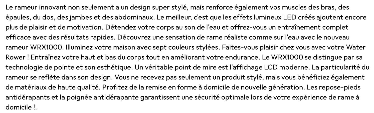 Gommoni, kayak & canoe: Rameur à eau Sportstech WRX1000 – Usato da St-Gingolph venduto da GoldenKeys 9