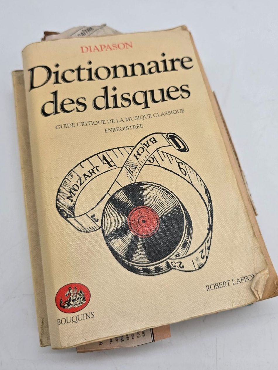 Bücher: Dictionnaire des disques – Gebraucht aus Bière von BellayServices