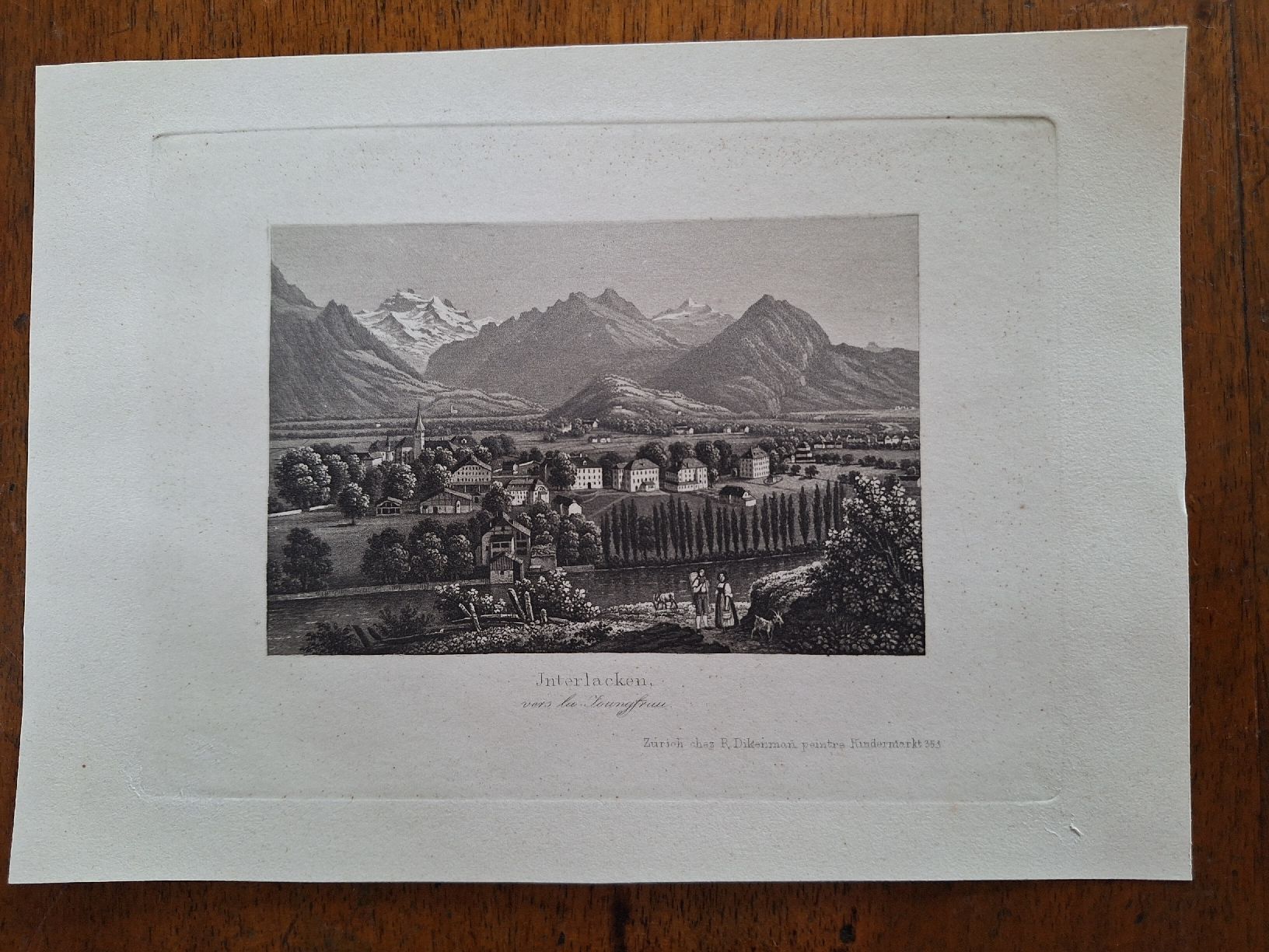 Gravures: INTERLACKEN – D'occasion à Bevaix par bohrap 1