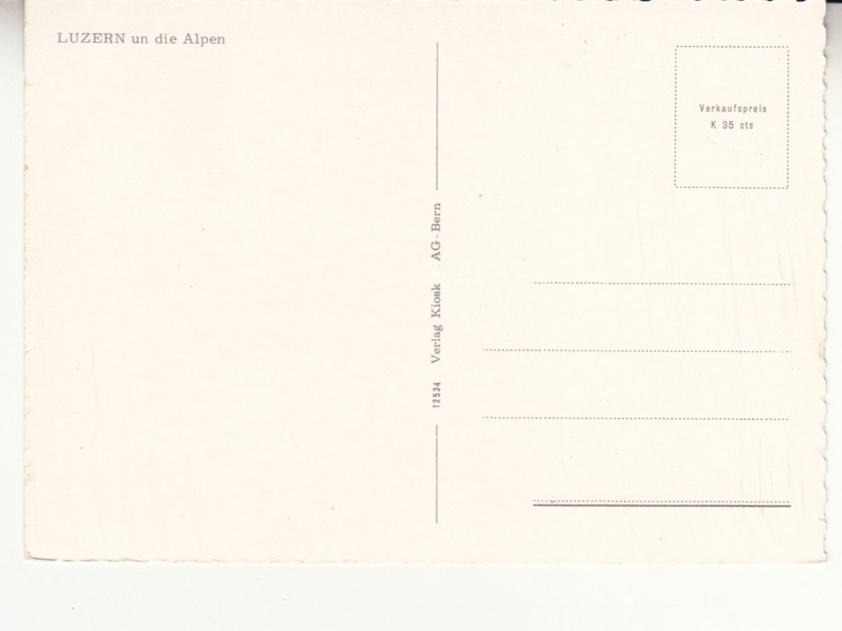 Cartes postales: Luzern ca. 1960 – D'occasion à Bürglen TG par StampGraf 1