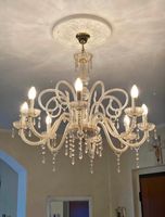 Murano Glas Kronleuchter - 1960/70