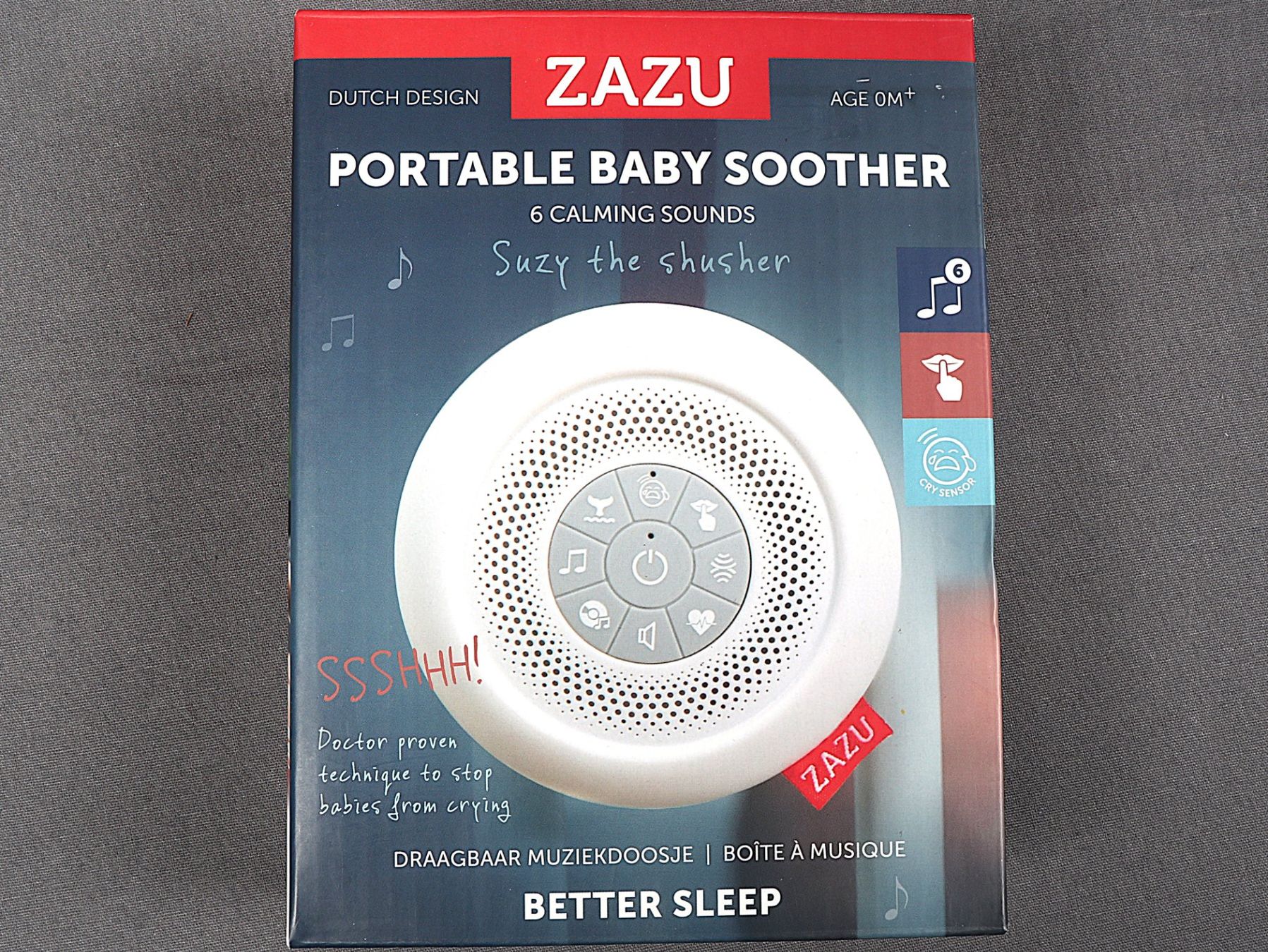 Spieldosen: ZAZU Tragbare Baby-Einschlafhilfe – Neu (gemäss Beschreibung) aus Steinen von Restwert_Steinen 6