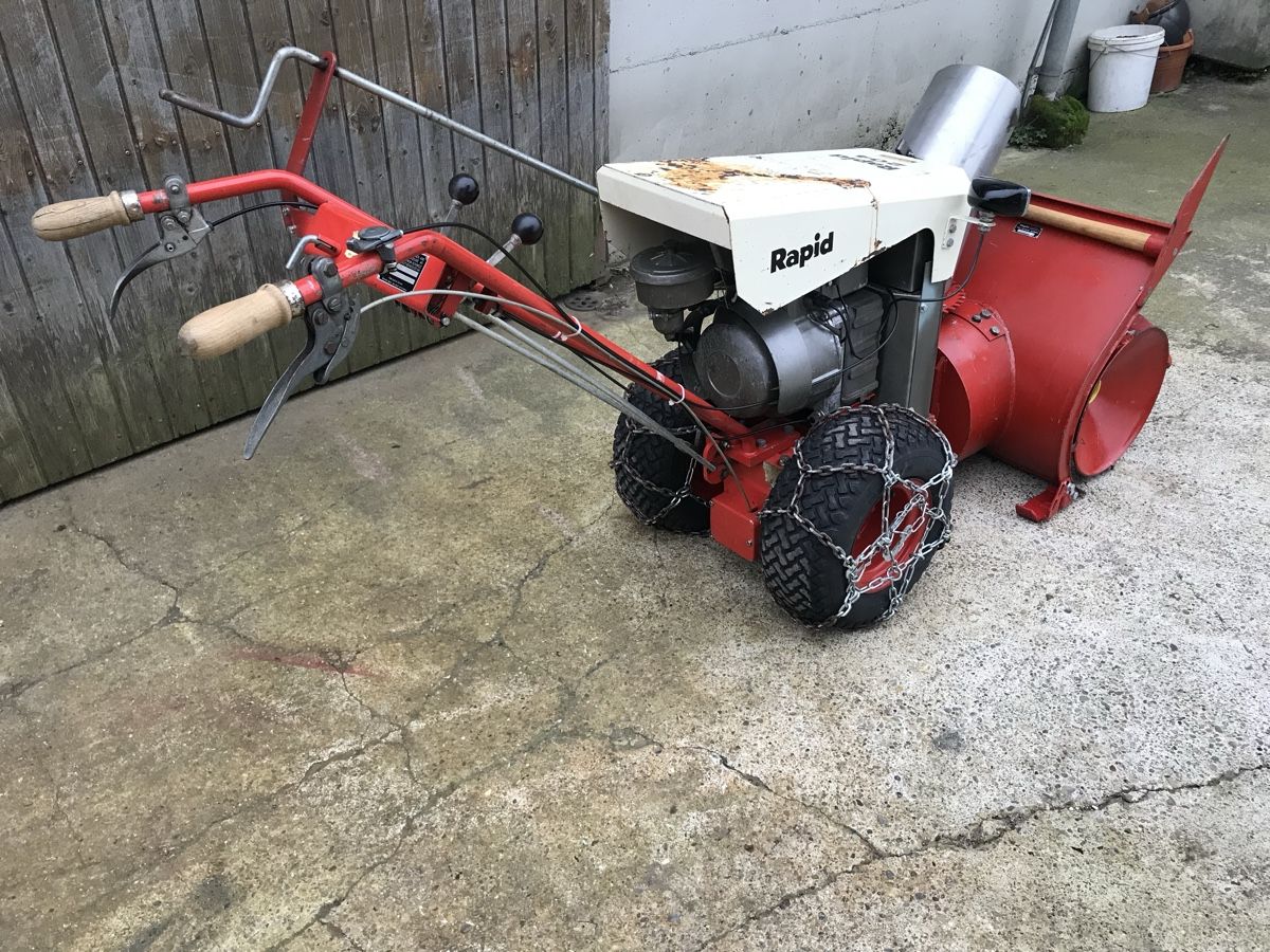 Rapid Tutte le macchine: Einachser Schneefräse Rapid 204 – Usato da Langrickenbach venduto da boss_hoss 2