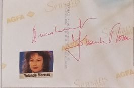 Yolande Moreau Autogramm signiert Foto 10x15cm