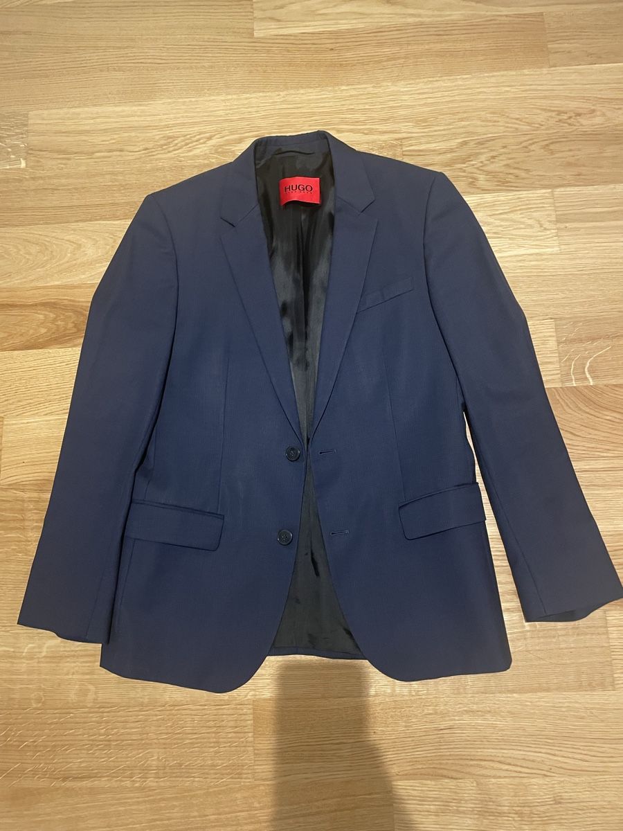 Hugo Boss Anzüge: Hugo Boss Blazer Herren DE48 Dunkelblau – Gebraucht aus uster von 2017c