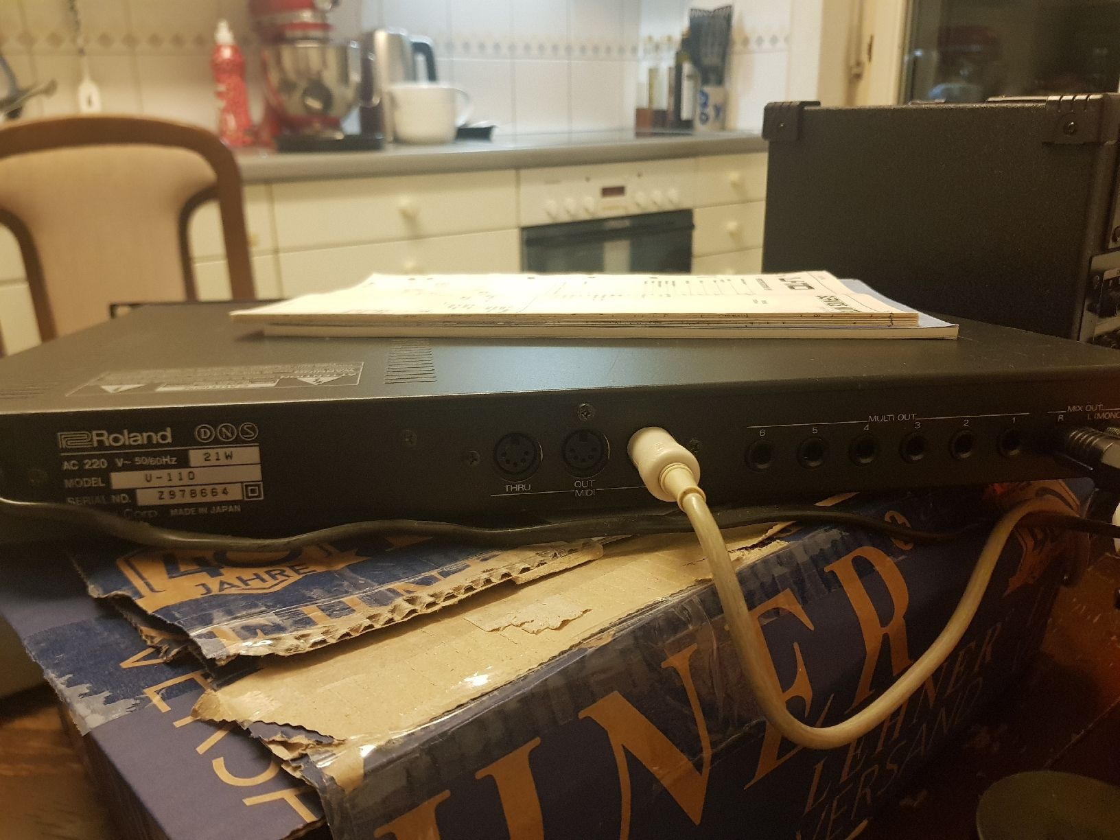 Roland Musikinstrumente: Roland U-110 Soundmodul – Gebraucht aus Degersheim von  4