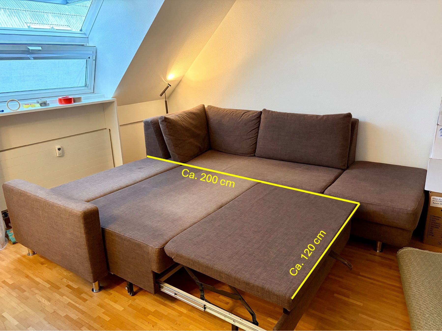 Pfister Divani: Grosses Bett-Sofa gebraucht (Wohnzimmer) – Usato da Luzern venduto da Maxmarta 5