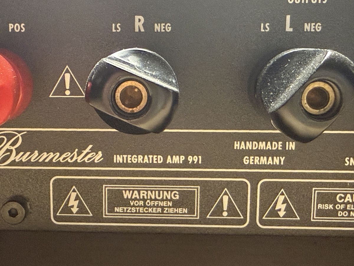 Burmester Amplificatori: Burmester Verstärker 991 – Usato da dietlikon venduto da avspalinger 4