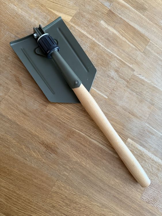 Thomas Liebold Armeeverkauf Miniklappspaten – 3-teilig, Mit Tasche & Hacke, Ideal Für Garten, Camping Oder Kinder