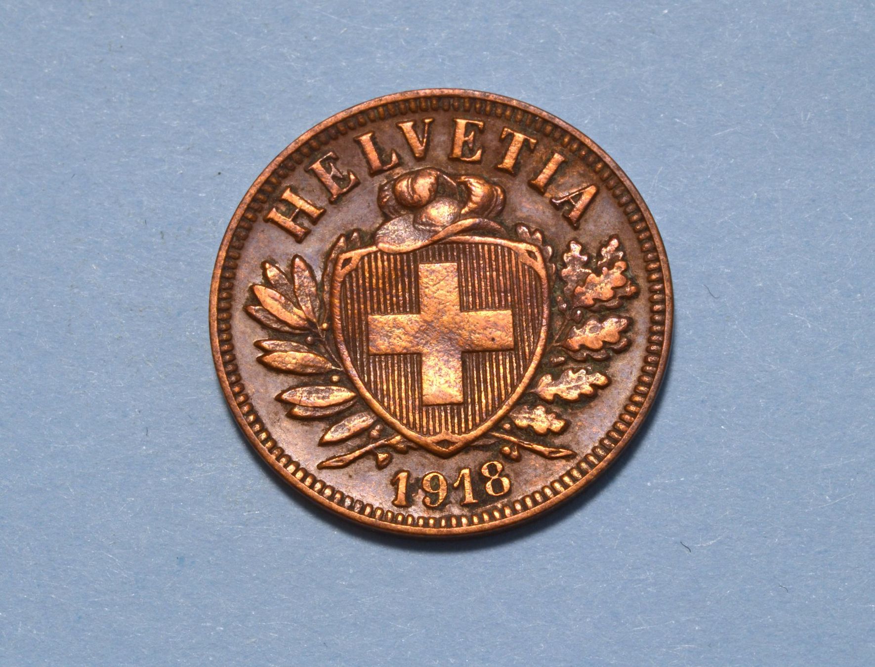 Alle Münzen: 2 Rappen 1918 – Gebraucht aus Oberglatt ZH von dil_85sh 2