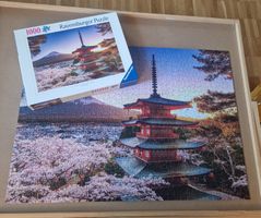Ravensburger Puzzle 1000 Teile Mount Fuji Kirschblüte 