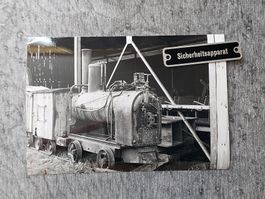 Int. Rheinregulierung - Alte Dampflok - 1972 - Fotos