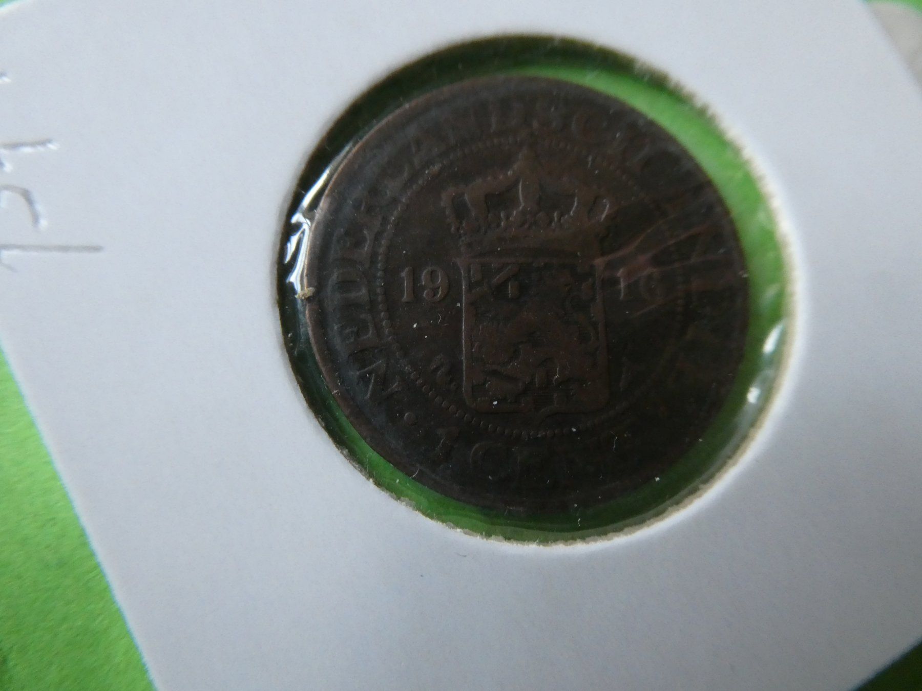 Tutti le monete: NIederländisch Indien 1916, 1 Cent – Usato da Hinterforst venduto da Rohusri 1