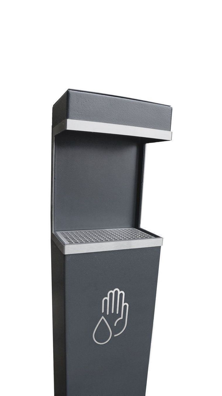 Ladenausstattungen & Messebau: Mobile Desinfektionssäule mit Fusspedal – Neu und originalverpackt aus Muttenz von mlegge66 1