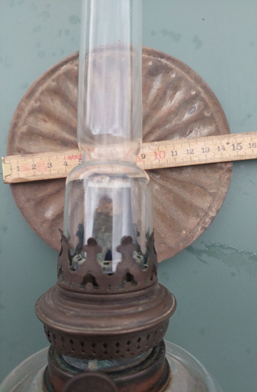 Lampade: antike Petrollampe, funktionstüchtig – Usato da Zürich venduto da Cortin 5