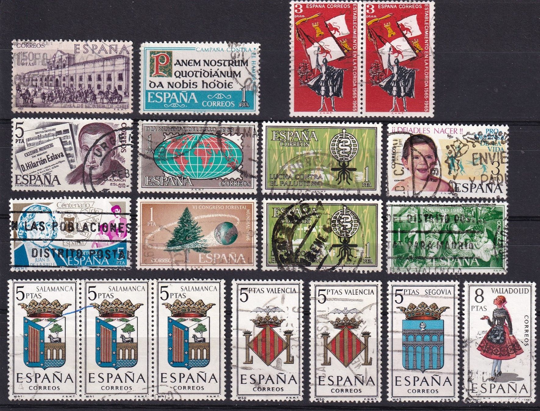 Tous les timbres: Spanien, Lot – D'occasion à Castione par Rx-stamps 3