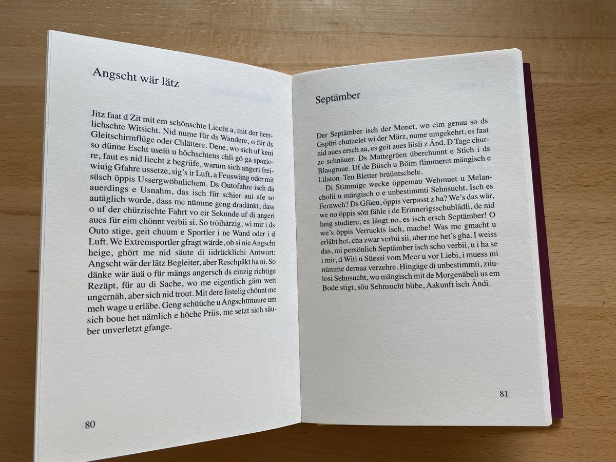 Libri: Zum letschte Mau - Margrit Staub-Hadorn – Usato da Schwarzenburg venduto da Michellu 7