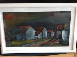 R. Munot, signiert Öl auf Karton