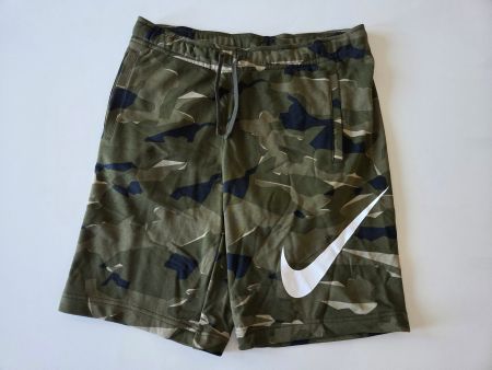 Nike Sportswear Camo Shorts Grün Gr. M Neu | AQ0602-325