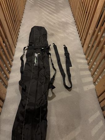 Skisack Skoda Schwarz mit Trageriemen guter Zustand