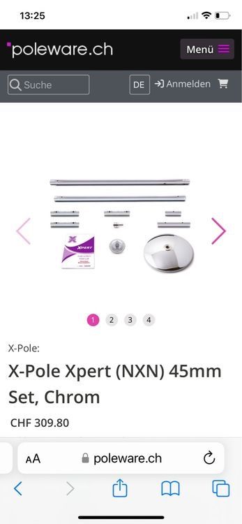 Hometrainer: X-Pole XPERT Poledancestange – Gebraucht aus Bern von lyn_5nxf