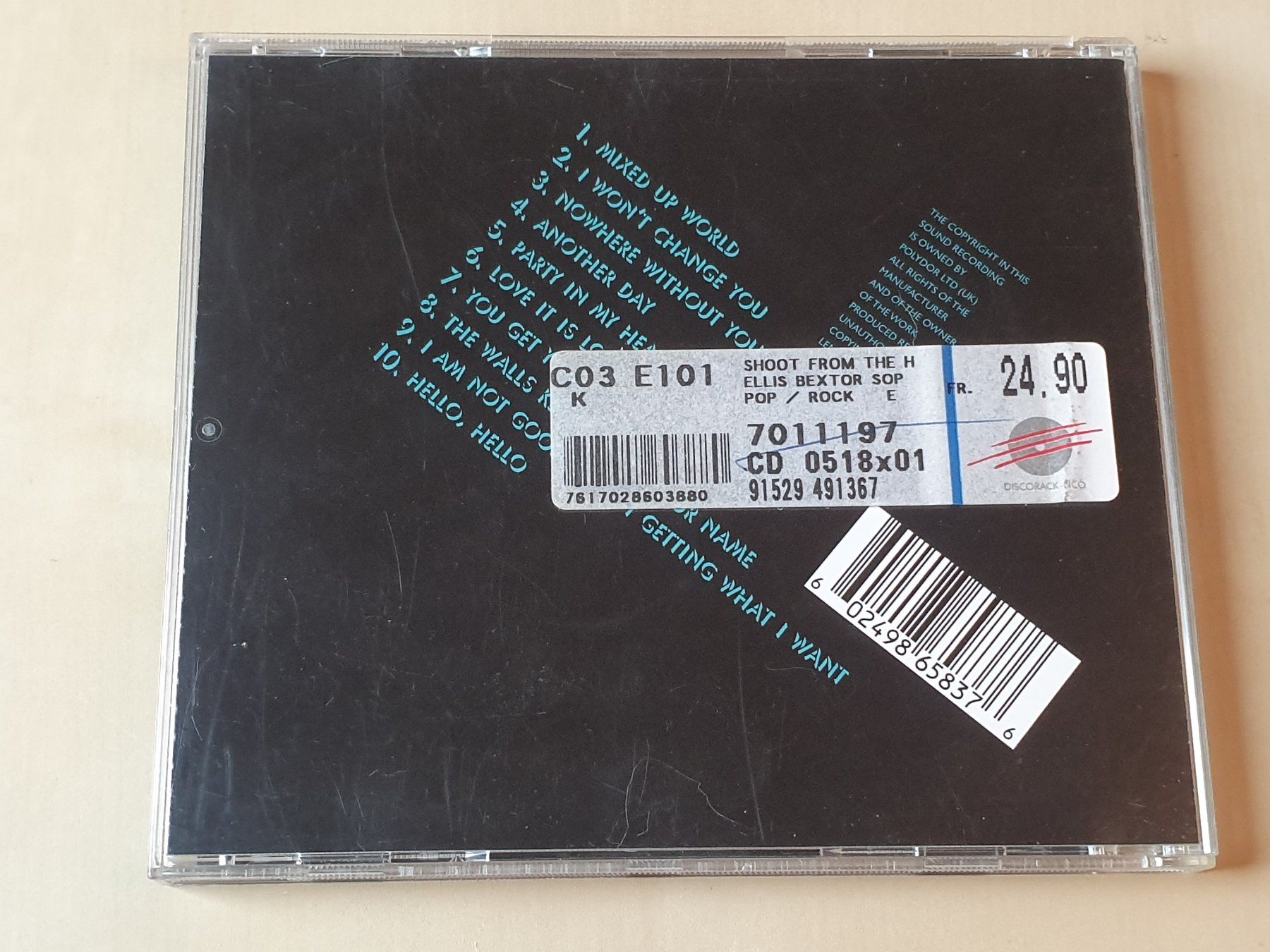 CD: Sophie Elis Bextor Shoot from the Hip – Usato da Stansstad venduto da collectorsshop 1