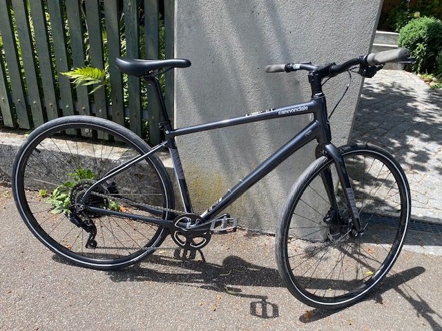 Cannondale Biciclette: Cannondale Quick 4 Disk graphite Grösse M neuwertig – Nuovo (secondo la descrizione) da Riehen venduto da AndiSBB