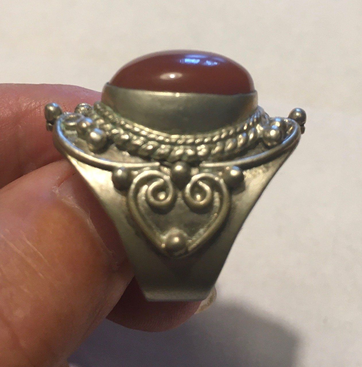 Ringe: Ring mit Carneol – Gebraucht aus Kaisten von Pilu63 1