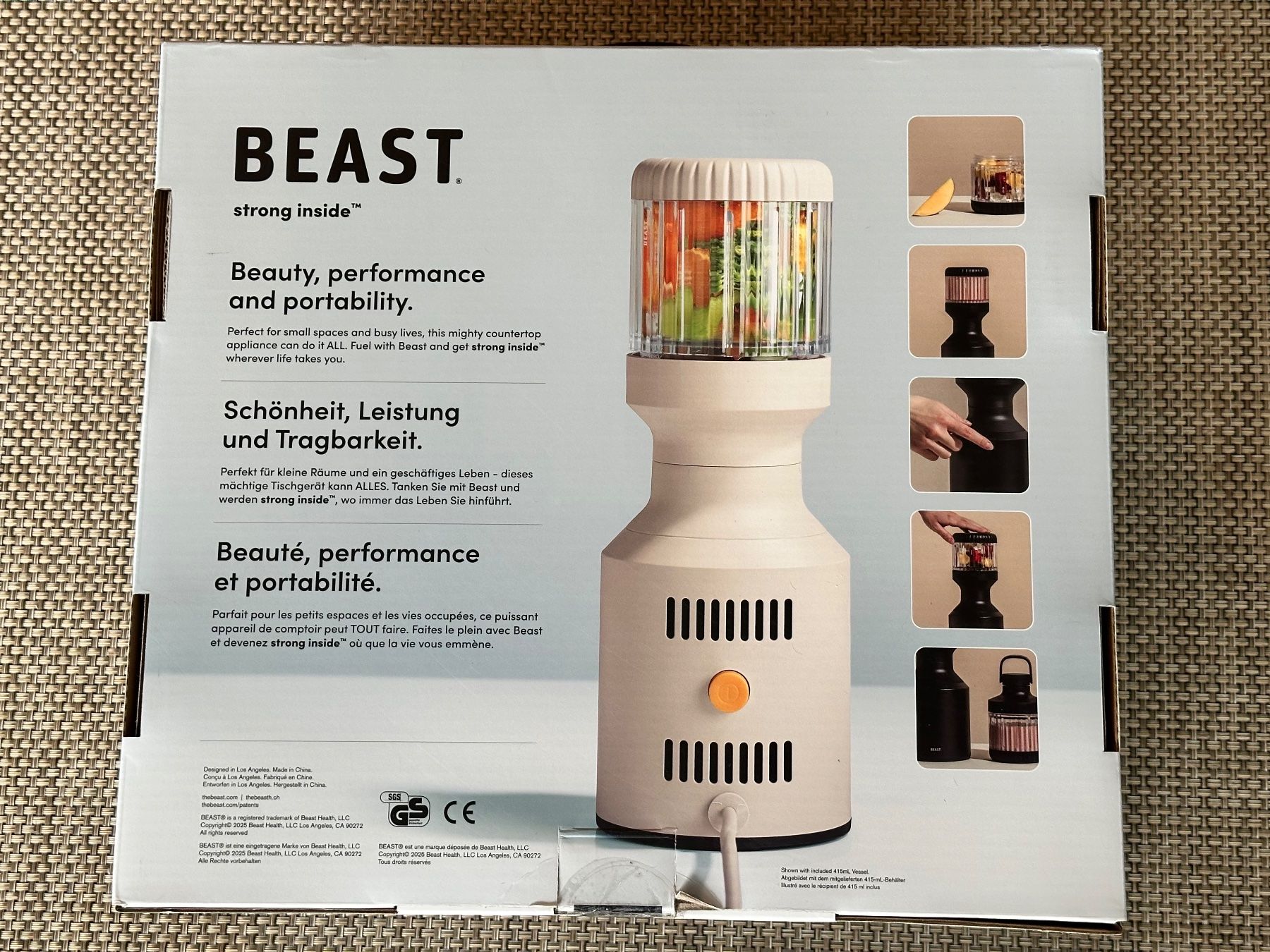 Elettrodomestici da cucina: BEAST Mighty Blender 850+ – Nuovo e nell'imballaggio originale da Emmenbrücke venduto da Dsfan 2