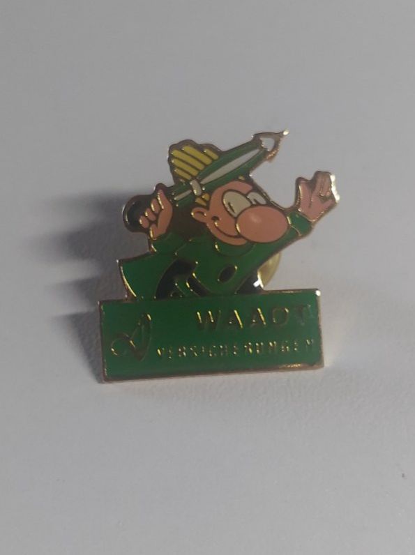 Placchette & Badge: Pin WAADT Versicherungen – Usato da Erlinsbach venduto da pfunky