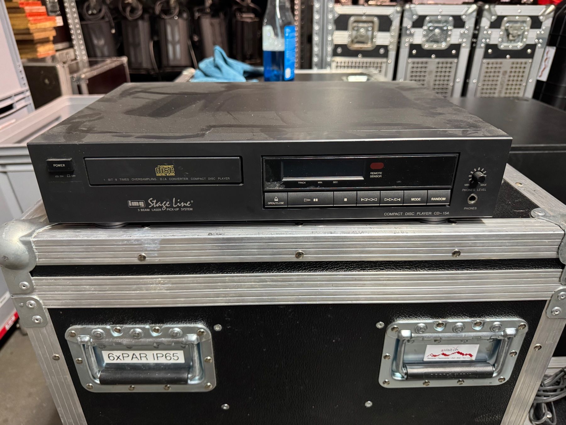 Lettore multimediale & Streamer: IMG Stage Line CD Player CD-154 – Usato da Oberdorf NW venduto da AndotechnicsGmbH