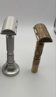 Rasoirs Timeless Razor Bronze C954 & Alu AL100 avec Support